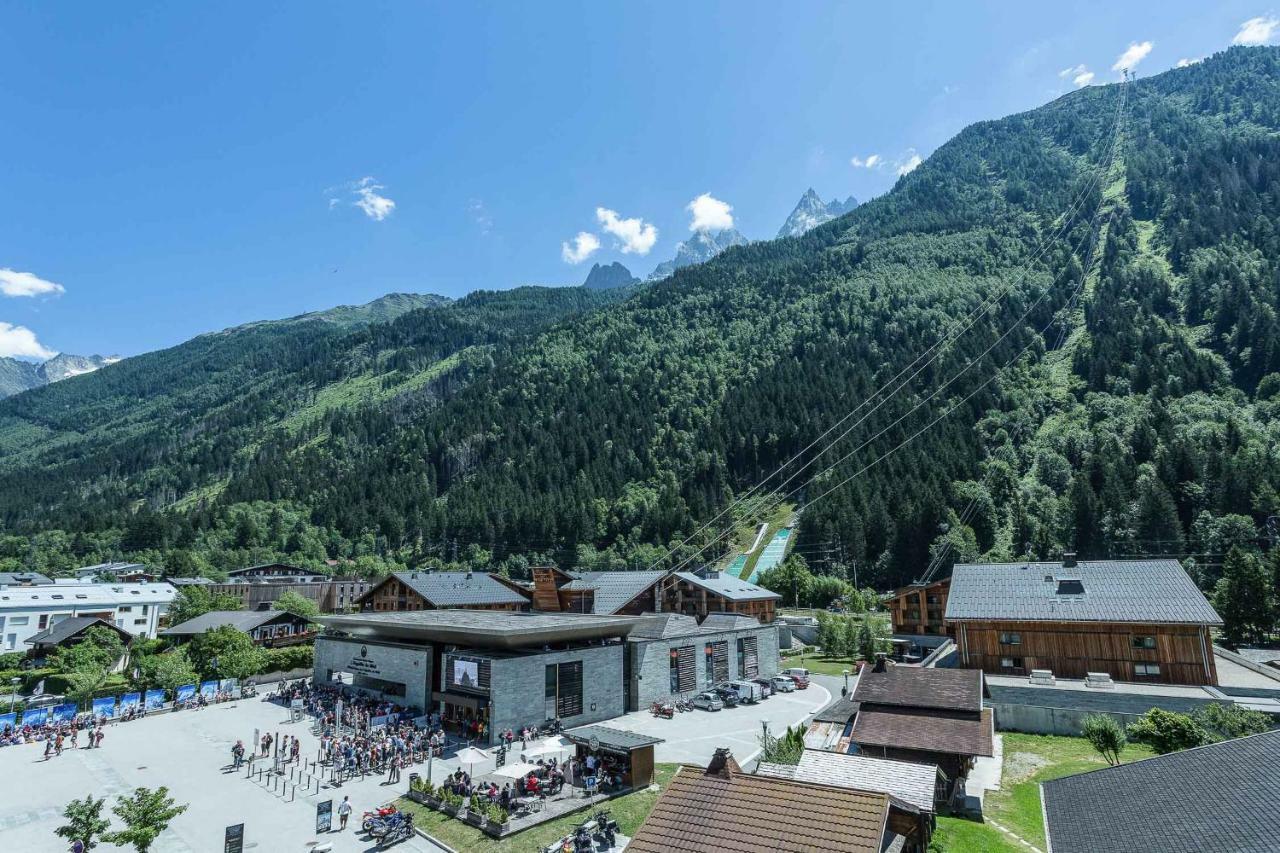 Apartment Midi Loft - A Central Chamonix Mountain Haven Exterior foto